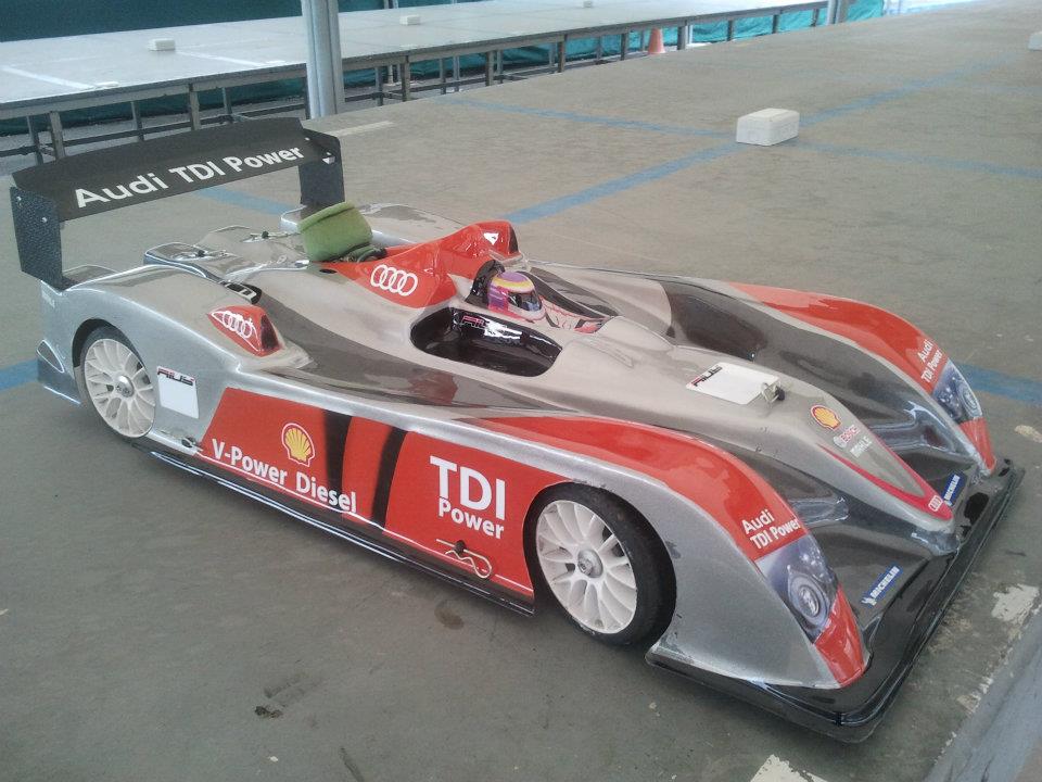 Nouvelle carrosserie 1:5 type LMP1