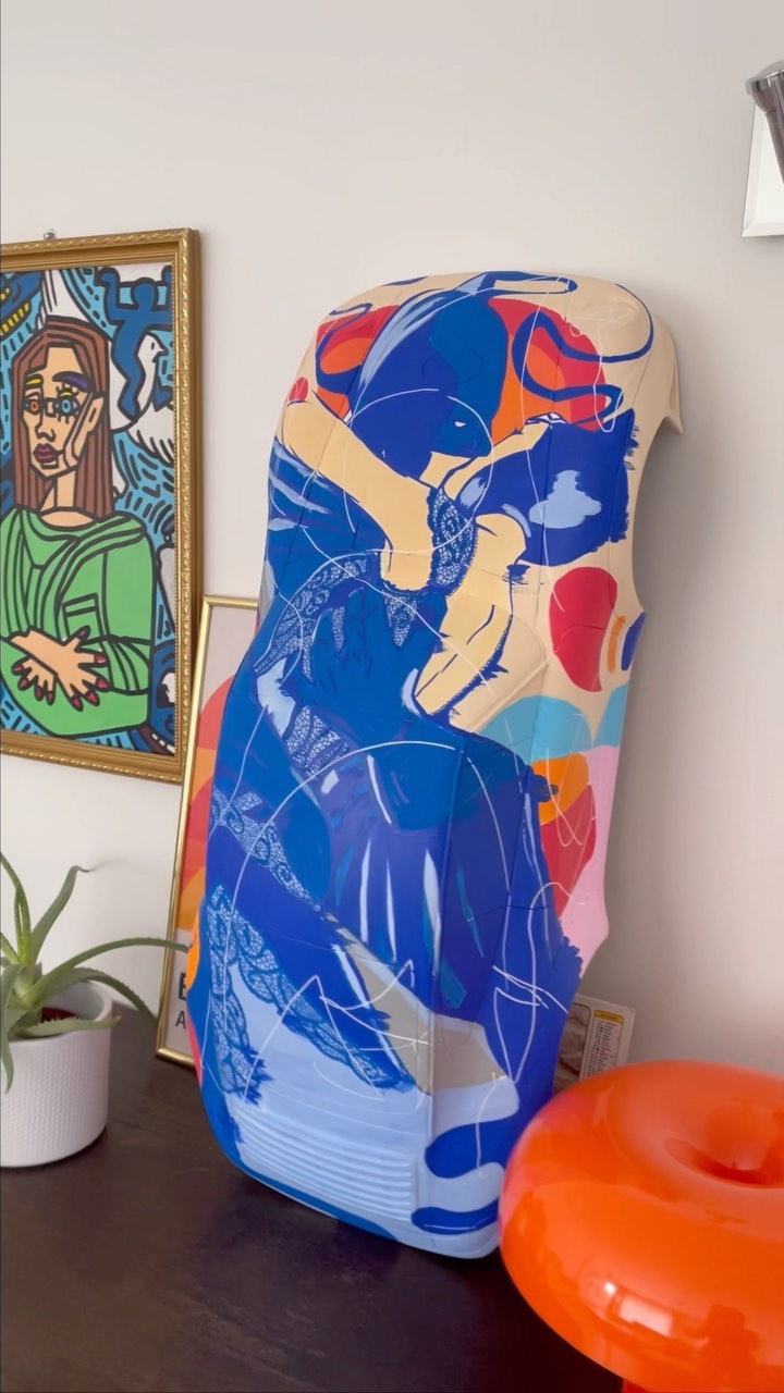 Art Car Porsche @sophie_revel_art